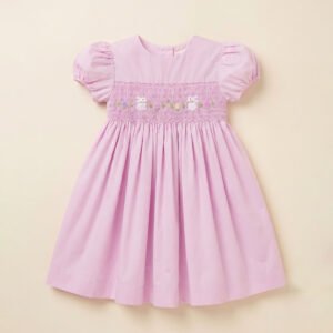 Pink Bunny Smoked Bubble Dress (FK-TM 850A)