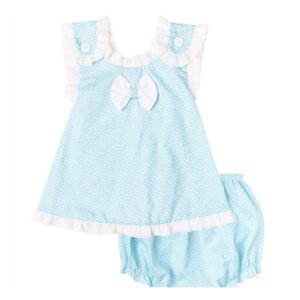 White Floral Bow Tie (PS- B 377)