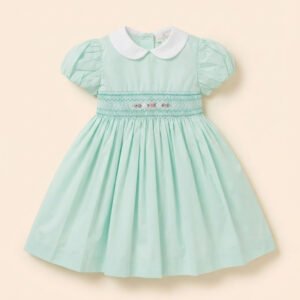 Turquoise Peter Pan Dress ( PS- B 382)