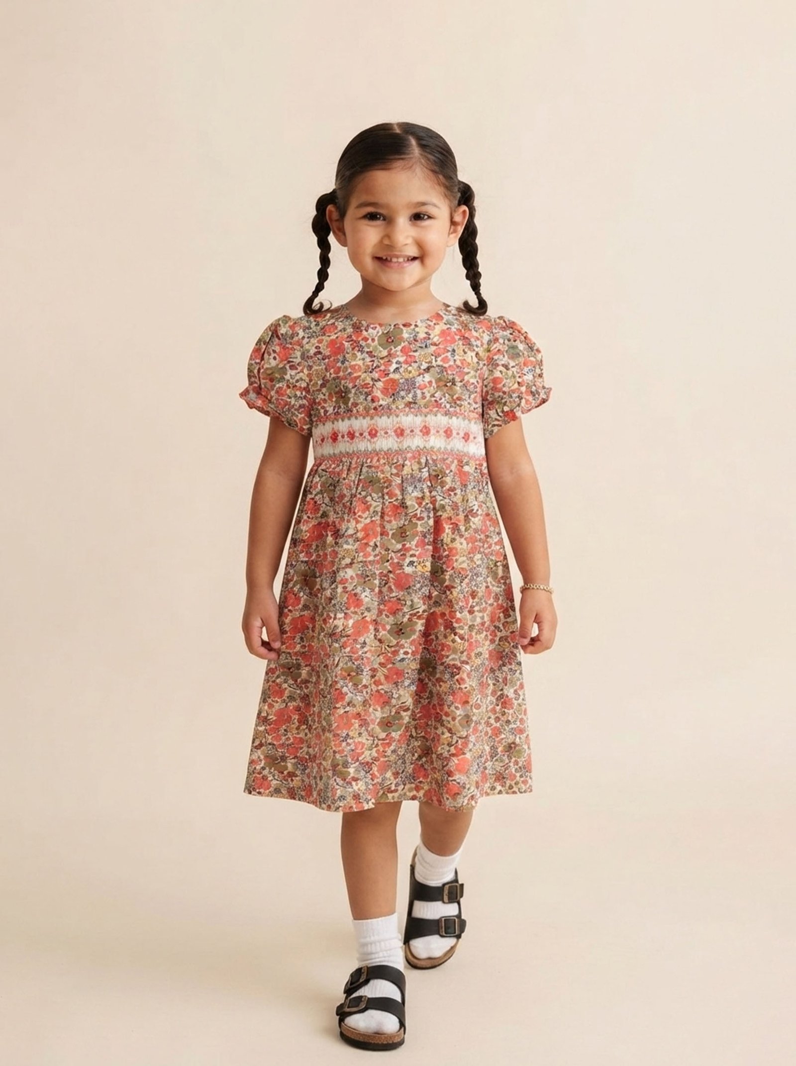 Multiple Color Floral Dress (PS- B 365) - Image 2