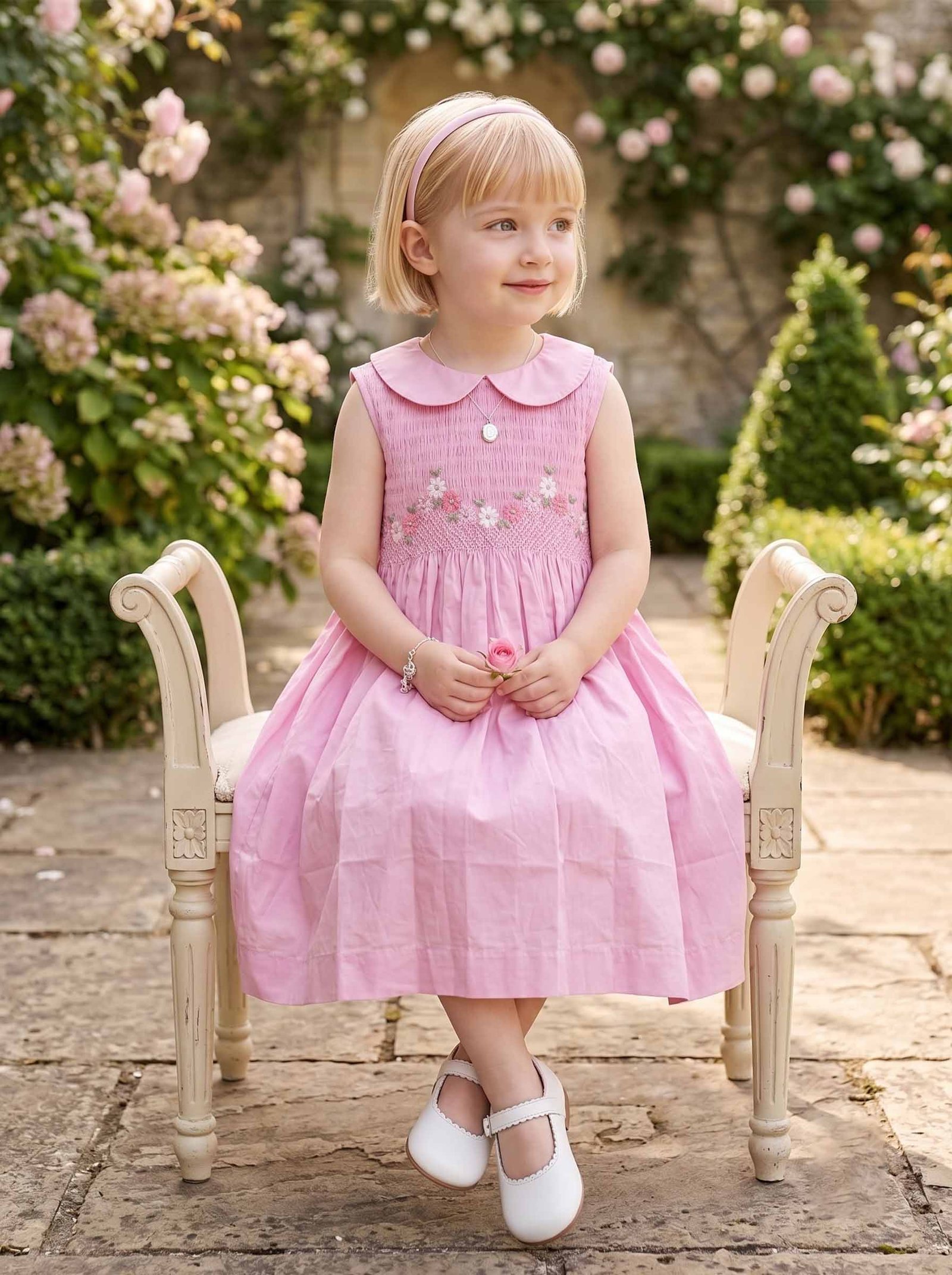Spring Flower Dress ( FK-TM 963) - Image 2