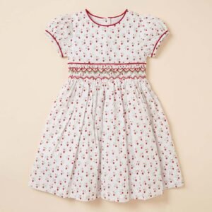 Strawberry Smocked Dress ( PC- NP 315)