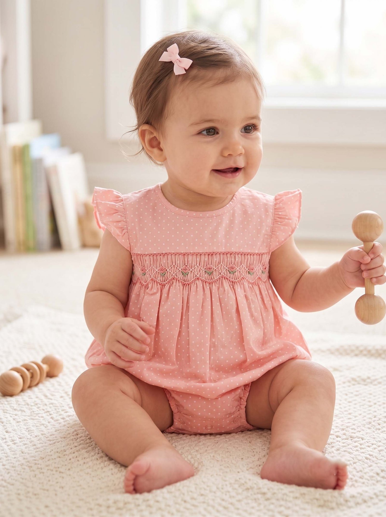 Pink & White Polka Dot Bubble (FB-B061) - Image 2