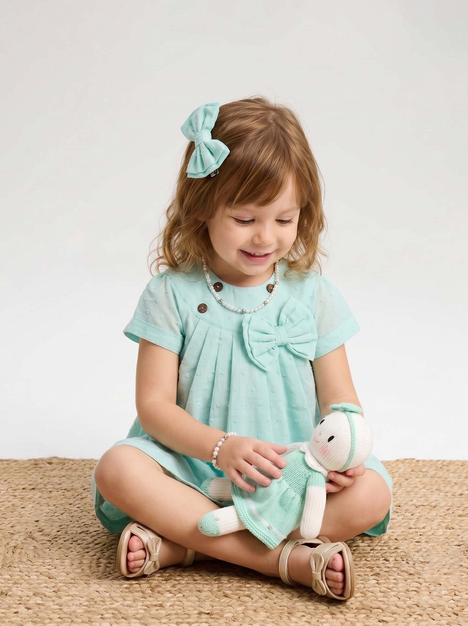 Mint Green With Bow Tie ( PC -KP 019) - Image 2