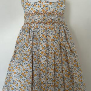 Yellow & White Peach Dress (PS-NP 154)