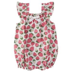 Strawberry Print Bubble Dress (FB-B071)
