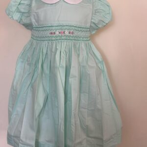 Mint Peter Pan Collar Dress (PS-B 382)