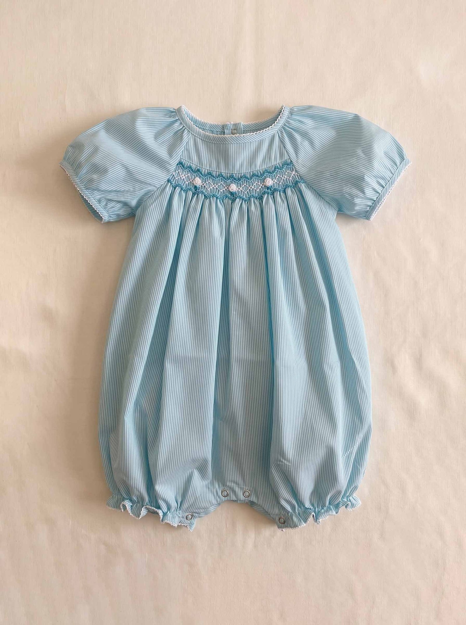 Baby Blue Stripe & White Bubble (PC -NP 331)