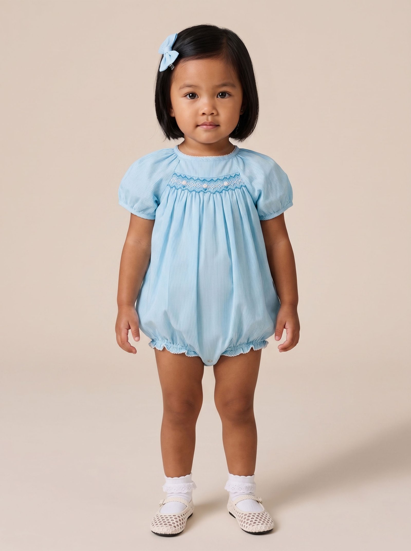 Baby Blue Stripe & White Bubble (PC -NP 331) - Image 2